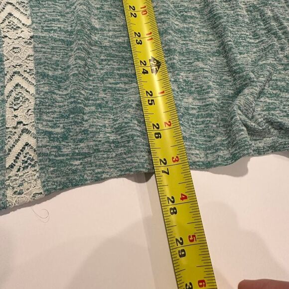 Faded-glory Women's‎ Green and Blue Blouse - Picture 3 of 5